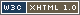 Valid XHTML 1.0 Strict