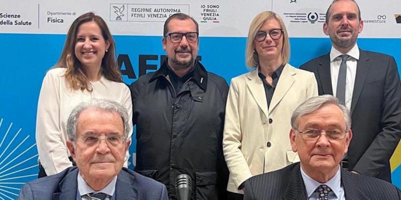 Romano Prodi e Danilo Turk a Caffe corretto scienza