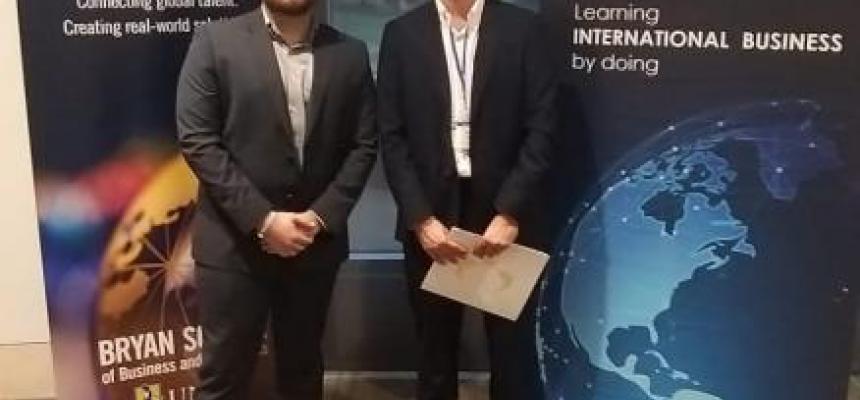 Due studenti UniTs alle finali internazionali X-Culture 2019 in Texas-Texas-Michele Loschi (a sinistra) e Luca Maio (a destra)