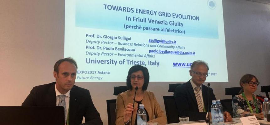 Delegazione dell’Università di Trieste all’Expo Kazakistan 2017 Future Energy -Immagine-