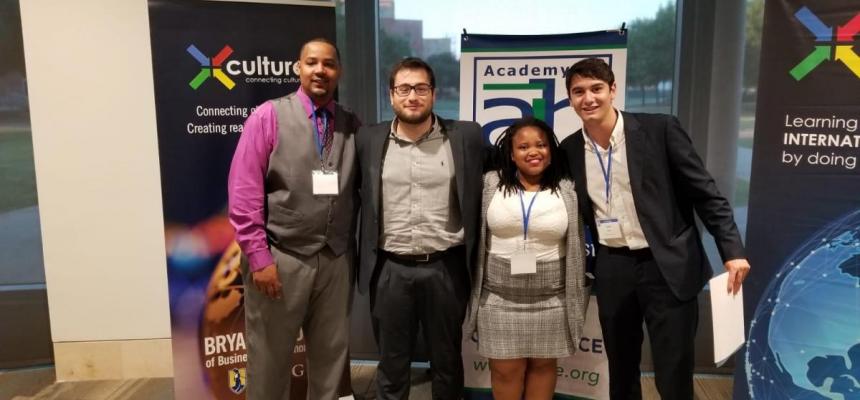 Due studenti UniTs alle finali internazionali X-Culture 2019 in Texas-Texas-Michele Loschi e Luca Maio alle premiazioni finali