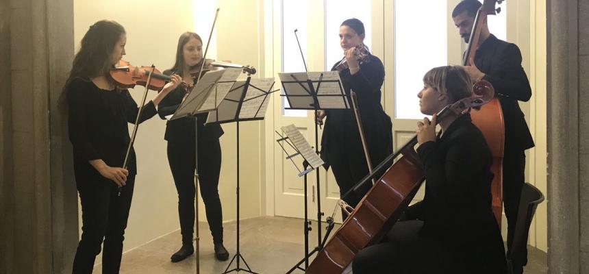 Inaugurata la Biblioteca di studi umanistici-Concerto Biblioteca studi umanistici-