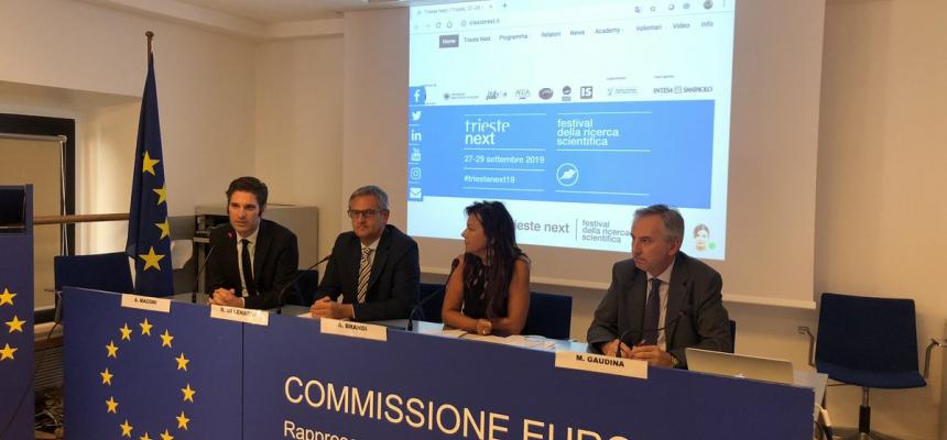 Presentata 'Trieste Next 2019' in conferenza stampa a Milano-Presentata Trieste Next 2019 in conferenza stampa a Milano-