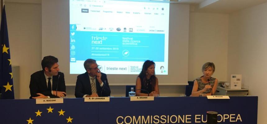 Presentata 'Trieste Next 2019' in conferenza stampa a Milano-Presentata Trieste Next 2019 in conferenza stampa a Milano-