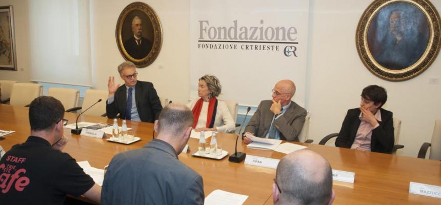 Conferenza stampa sulla conclusione del progetto “Modello Trieste”-CRT 54-