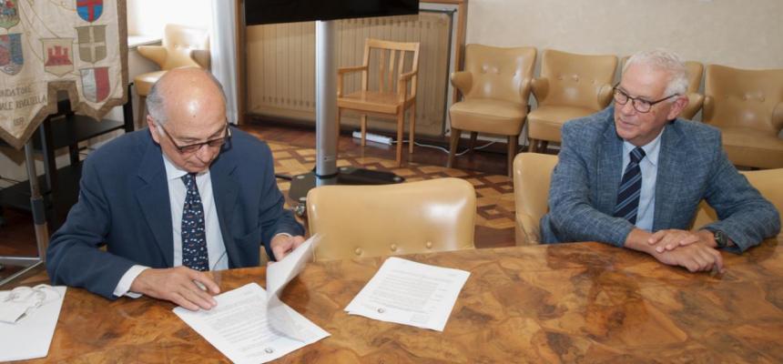 Firmata la convenzione tra Collegio Luciano Fonda e Fondazione Zanolin-foto2-