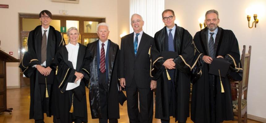 Laurea HC al Prof. Ackerman. Momenti della Cerimonia e gli interventi-foto di gruppo-