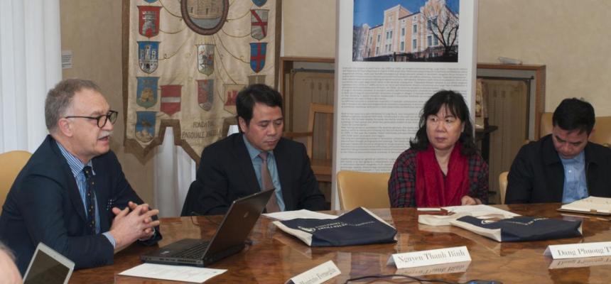 Firmato nuovo Memorandum of Understanding con la Hanoi University of Pharmacy-Sala Cammarata-