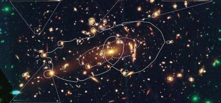 An excess of small-scale gravitational lenses observed in galaxy clusters-borgani-
