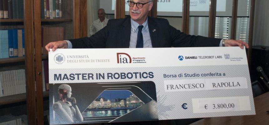 Master in Robotics. Assegnate le borse agli studenti-Master Robotics-