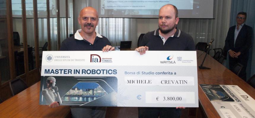 Master in Robotics. Assegnate le borse agli studenti-Master Robotics-