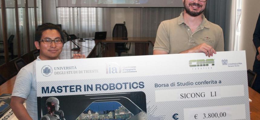 Master in Robotics. Assegnate le borse agli studenti-Master Robotics-