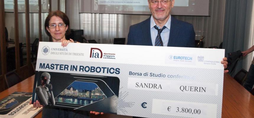 Master in Robotics. Assegnate le borse agli studenti-Master Robotics-