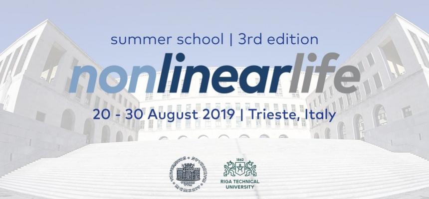Summer school Nonlinear Life-logo summer school-