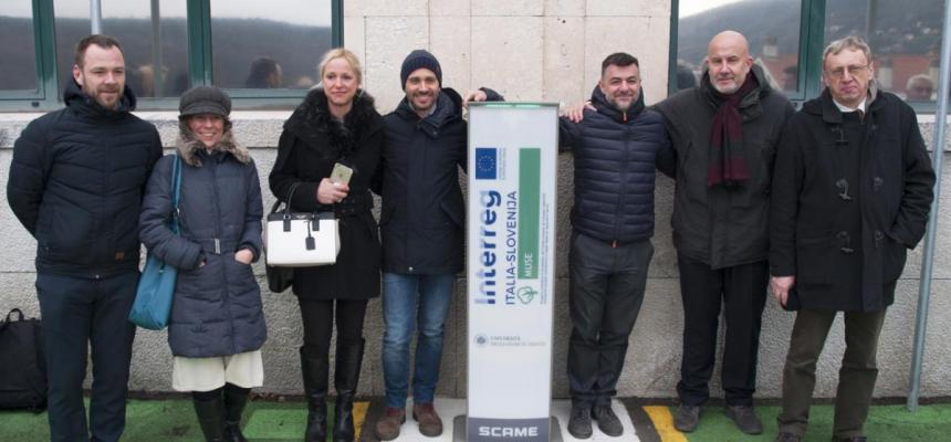 Inaugurata la stazione di ricarica elettrica per veicoli e biciclette-Progetto MUSE-