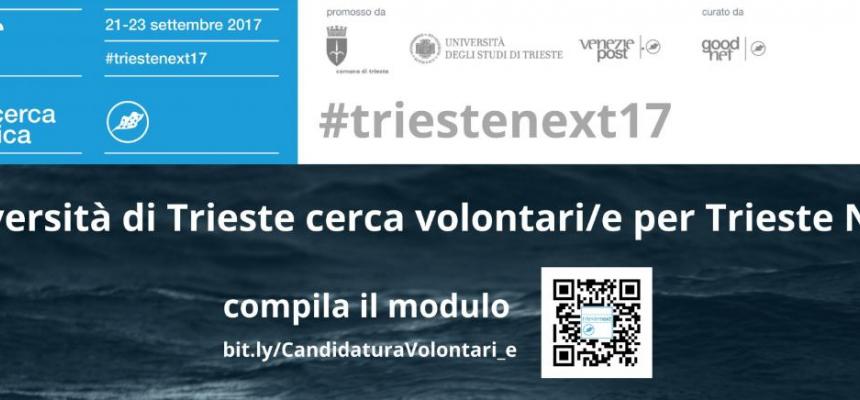 Trieste Next 2017  "Science and the sea" - Progetto Volontari-Immagine-