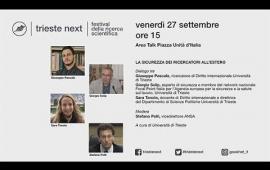 Embedded thumbnail for La sicurezza dei ricercatori all&amp;#039;estero. Tavola rotonda