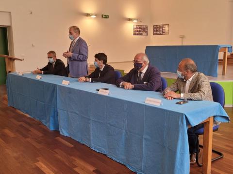 Il Rettore Di Lenarda all’inaugurazione del nuovo ambulatorio di odontostomatologia della Casa Circondariale di Gorizia-odonto gorizia-