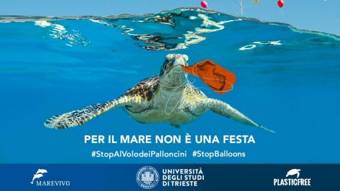 Tutela dell'ambiente: UniTS aderisce a #StopBalloons-ballons img-