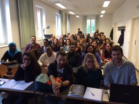 Oltre la Brexit: la visita di studenti e studentesse dell’Università di Coventry (GB)-foto di gruppo studenti-