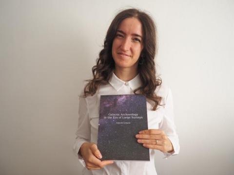 La dott.ssa Valeria Grisoni vince il Premio Tacchini della Società Astronomica Italiana per la sua tesi "Galactic Archaeology in the Era of Large Surveys"-Grisoni img-La dott.ssa Valeria Grisoni