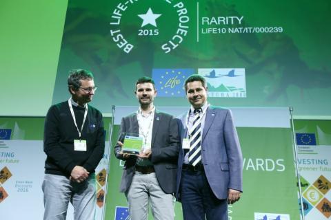 Il progetto LIFE RARITY tra i 27 "BEST LIFE NATURE PROJECTS 2015"-Immagine-