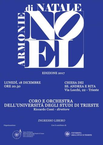 Noel - Armonie di Natale: concerto del Coro e dell’Orchestra dell’Università di Trieste-Noel Armonie di Natale-