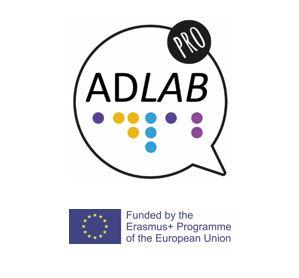 Extending the circle of audio description-logo adlab-