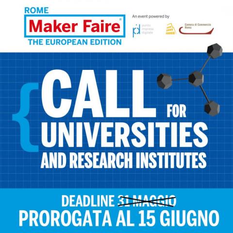 Maker Faire Roma call 2023 img