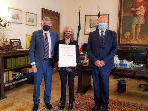 La professoressa Bruna Scaggiante Cavaliere dell’Ordine al Merito della Repubblica Italiana-Scaggiante Cavaliere img-