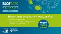  The Call for proposals for the scientific programme of ESOF2020 Trieste is underway-esof deadline-