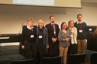 HARMO-DATA vincitore del premio Poster alla Conferenza ASITA2019-Un momento della premiazione-