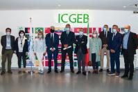 Presentata la Convenzione ed il Dottorato congiunto tra Università e ICGEB -ICGEB group img-