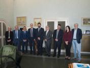 Visita in rettorato del Ministro Edmond Ademi della Repubblica di Macedonia-Macedonia-