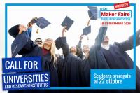 Maker Faire - Call for Universities. Progetti entro il 22 ottobre-Maker Faire 2020-