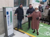 Inaugurata la stazione di ricarica elettrica per veicoli e biciclette-Progetto MUSE-