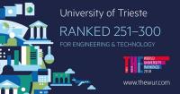 UniTs ottavo Ateneo italiano nel ranking THE Engineering & Technology-Immagine-